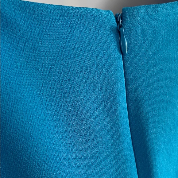 Black Label by Evan- Picone Blue Fully Lined Sleeveless Dress - Picture 3 of 5